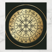 Aegishjalmur: The Helm of Awe - Shield of the Nors ワインラベル (シングルラベル)