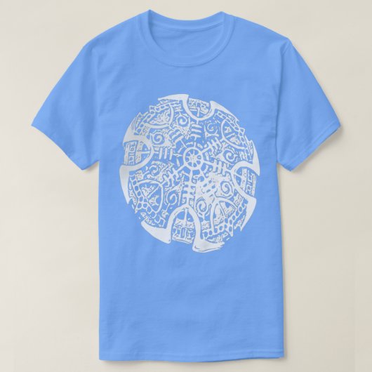 Aegishjalmur white tシャツ (デザイン正面)