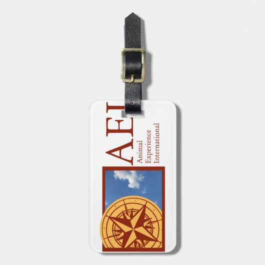 AEIの手荷物 ラゲッジタグ (正面縦)