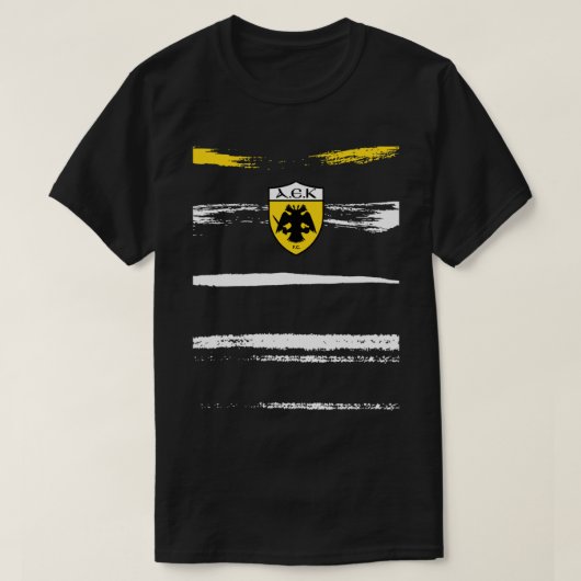 AEK - AEK ATHENS Tシャツ (デザイン正面)
