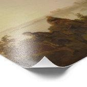 Aelbert Cuyp – エジプトへのフライトで風景 フォトプリント (角)