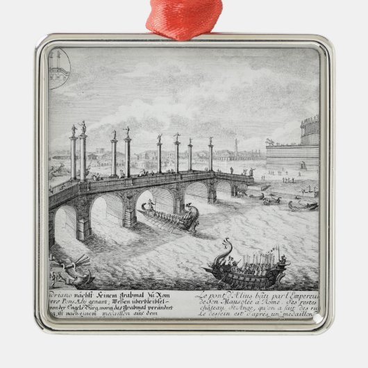 AeliusおよびHadrianのマウソレウム(Castel Sの橋 メタルオーナメント (正面)