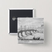 AeliusおよびHadrianのマウソレウム(Castel Sの橋 缶バッジ (正面&裏面)