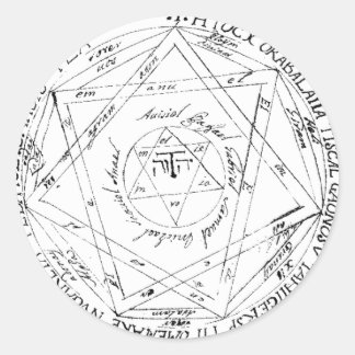 Aemmetms錬金術ステッカー ラウンドシール