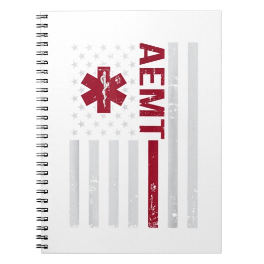 AEMT Advanced Emergency Medical Technician USA ノートブック (正面)