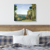 AeneasとDido in Carthage, 1675 キャンバスプリント (インサイチュ (寝室))