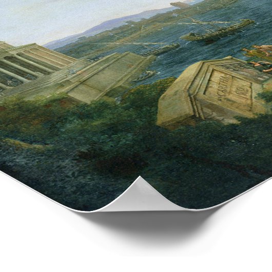 AeneasとDido in Carthage, 1675 ポスター (角)