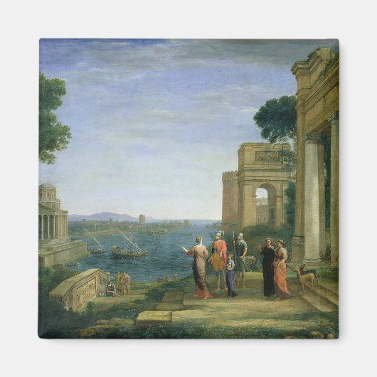 AeneasとDido in Carthage, 1675 マグネット (正面)