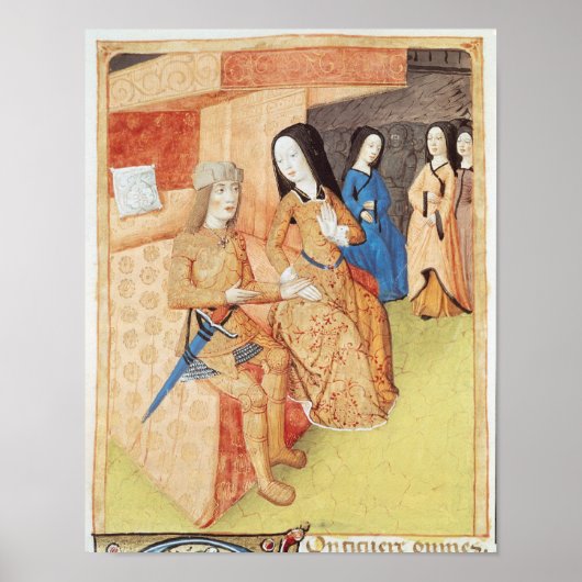 AeneasとDido、Virgilの作品から ポスター (正面)