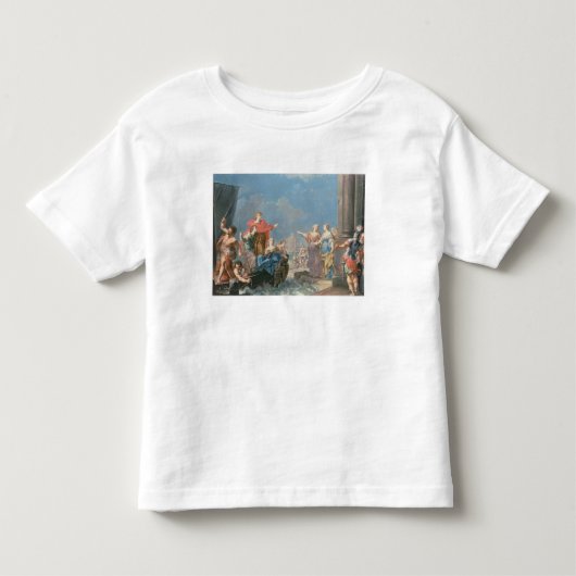 Aeneasの出発 トドラーTシャツ (正面)