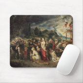 Aeneasは流浪にトロイ人を導くことを準備します マウスパッド (マウス)