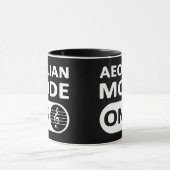 Aeolian Music Mode On - Mag マグカップ (中央)
