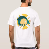 Aeonian LJ Face - Tシャツ. Tシャツ (裏面)