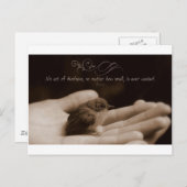 Aeop感動的による優しさ引用文 ポストカード (正面/裏面)