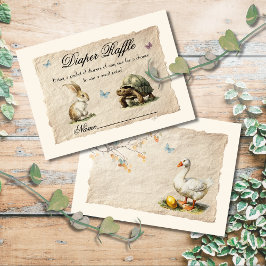 Aeop's Storybookおむつラッフルカード 名刺