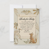 Aeop's Storybook Books forベビー 招待状 (正面)