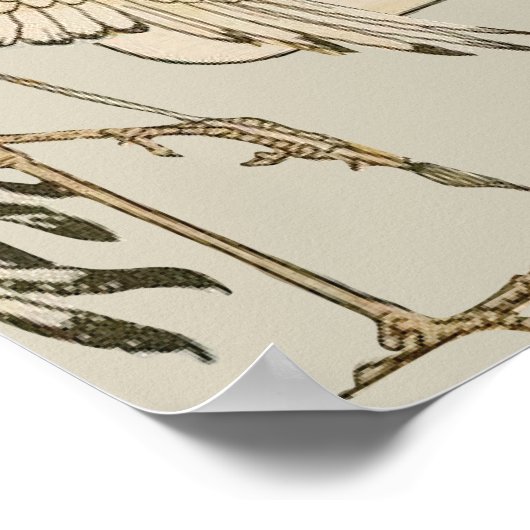 Aeop's Storybook Welcome Sign ポスター (角)