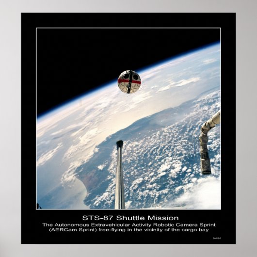 AERCamスプリント飛んでいるのV... ポスター (正面)