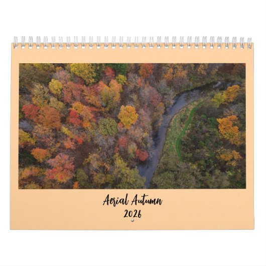 Aerial Autumn 2026 カレンダー (カバー)