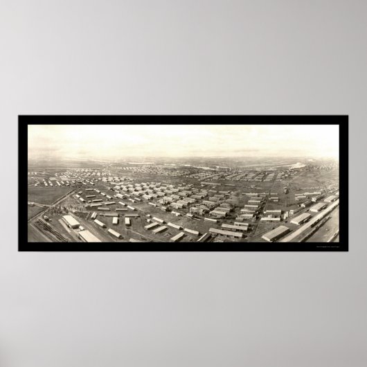 Aerial Camp Grant Photo 1918 ポスター (正面)