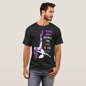 Aerial Gym Is Easy Aerial Hoop Circus Lyra Air Acr Tシャツ (正面フル)