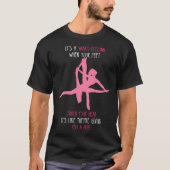 Aerial Hoop Warm Feeling Circus Lyra Air Acrobatic Tシャツ (正面)