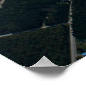 Aerial Photo of St. Andrews, New Brunswick ポスター (角)