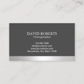 Aerial Photography Drone Service Photographer 名刺 (裏面)