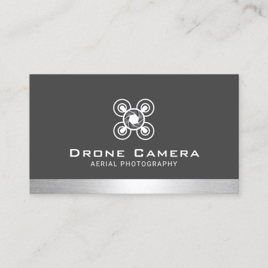 Aerial Photography Drone Service Photographer 名刺 (正面)