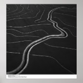 Aerial, Sacramento Valley, Rice fields May, 1966 ポスター (正面)