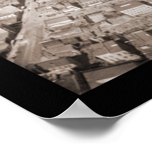 Aerial San Francisco写真1908 ポスター (角)