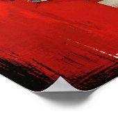 Aerial Signal — Contemporary Abstract Expression ポスター (角)