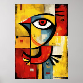 Aerial Signal — Contemporary Abstract Expression ポスター