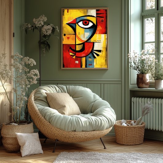 Aerial Signal — Contemporary Abstract Expression ポスター