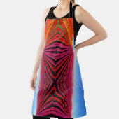 Aerial Tulip Fields at Peak Bloom エプロン (インサイチュ)