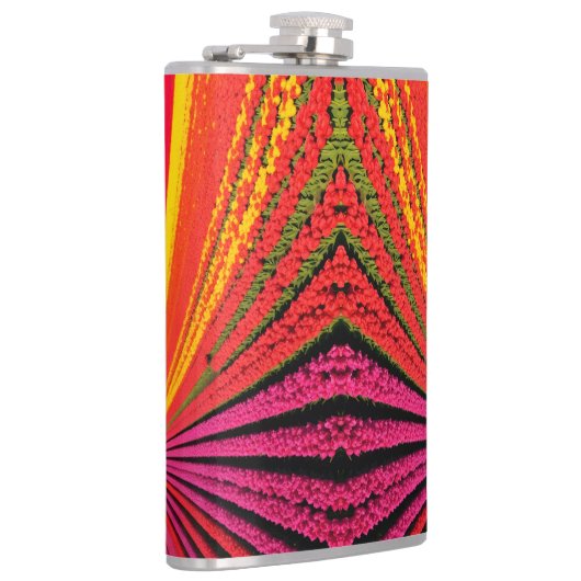 Aerial Tulip Fields at Peak Bloom フラスク (右)