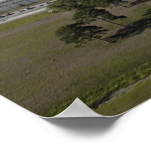 Aerial view of Kennedy Space Center ポスター (角)