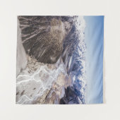 AERIAL VIEW OF MOUNTAIN RANGES タペストリー (正面(横))