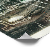 Aerial View of the WaterfrontStockton, CA ポスター (角)