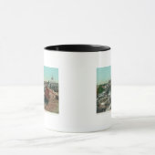 Aerial View of the WaterfrontStockton, CA マグカップ (中央)