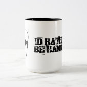 AerialistsのたがのLyra Hanginのマグ ツートーンマグカップ (中央)