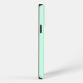 Aeroブルーの背景 iPhoneケース (右側面)
