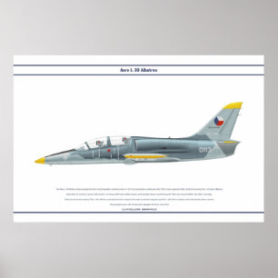 Aero L-39チェコ1 ポスター