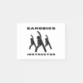 Aerobics Instructor ポストイット (正面)