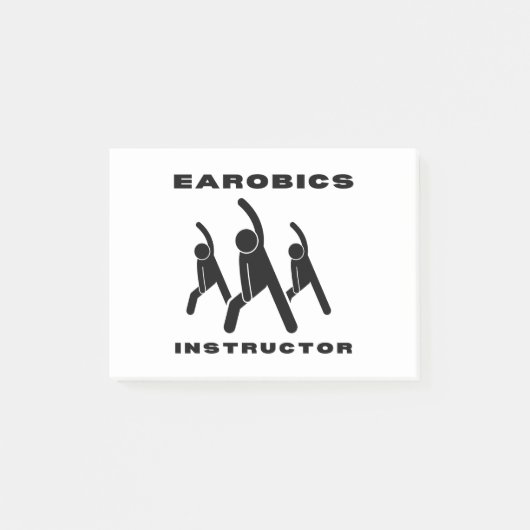 Aerobics Instructor ポストイット (正面)