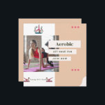 Aerobics Sister Saying Funny Gymnastics Gift サンキューカード<br><div class="desc">Are you ready for try a new sports,  This funny aerobic design is great for your sister to spread some cool vibes.
Give this Gymnastics design card as a perfect gift for your friend,  family,  and anyone who loves perfect body and workout.</div>