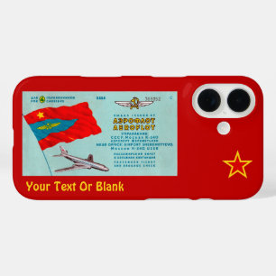 Aeroflot 搭乗券 Case-Mate iPhone カー 16ケース
