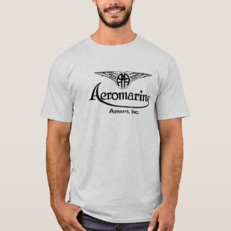 Aeromarineのロゴパッチ Tシャツ