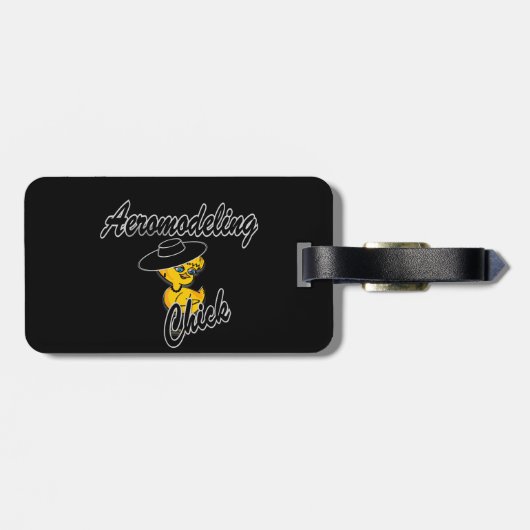 Aeromodeling Chick #4 ラゲッジタグ (裏面横)
