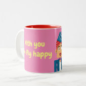 Aeromoza ツートーンマグカップ (正面左)